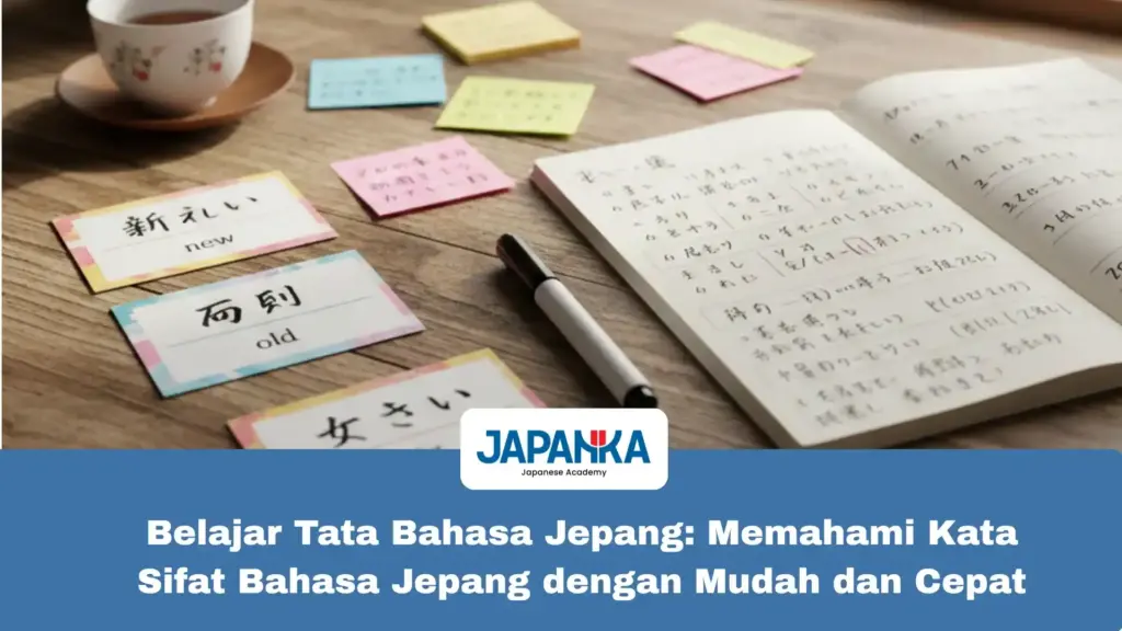 Belajar Tata Bahasa Jepang Memahami Kata Sifat Bahasa Jepang dengan Mudah dan Cepat