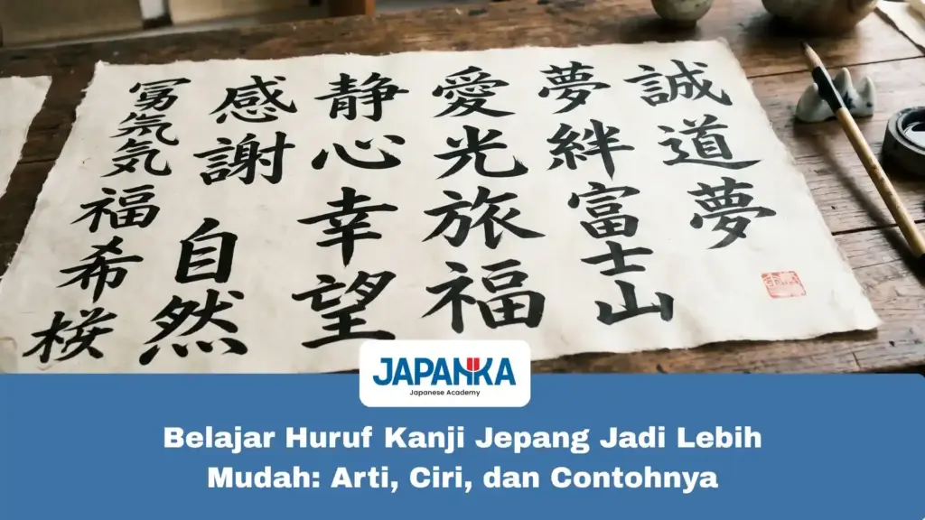 Belajar Huruf Kanji Jepang Jadi Lebih Mudah: Arti, Ciri, dan Contohnya