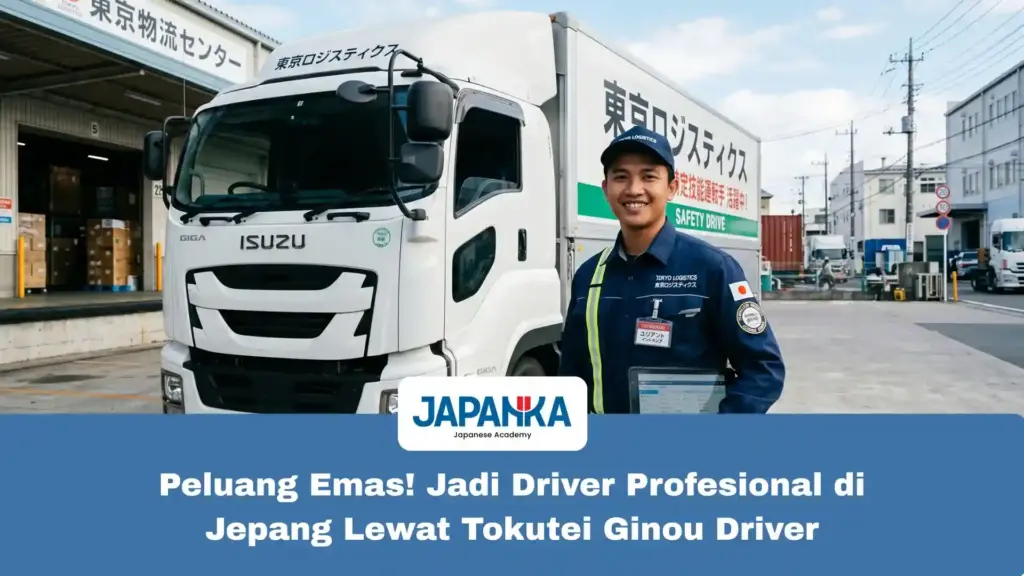 Peluang Emas! Jadi Driver Profesional di Jepang Lewat Tokutei Ginou Driver